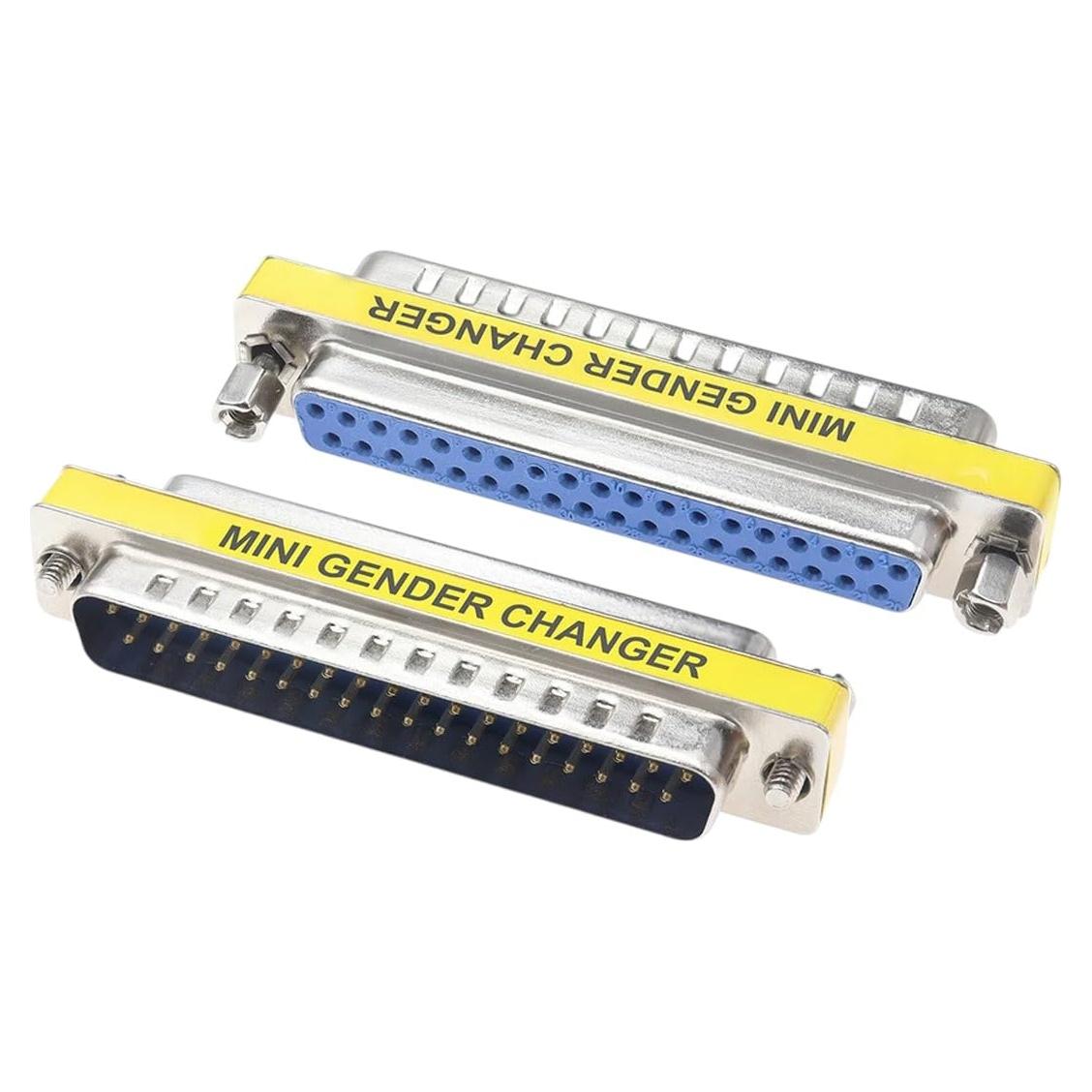 Adaptador de Cambio de Género DB37 Hembra Macho TAINRIWMIR