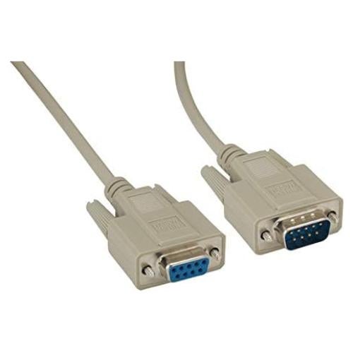Cable de módem nulo DB9 M/F 3 metros Cable Leader
