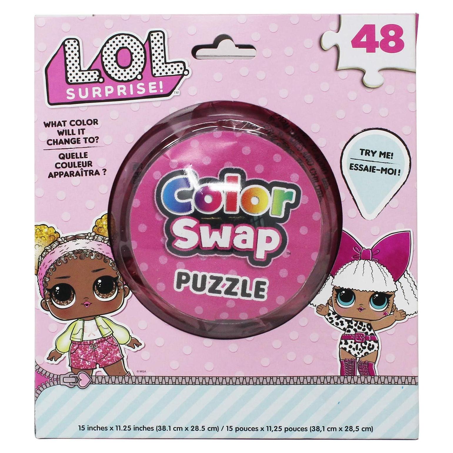 L.O.L. Surprise! 48-Piece Color Swap Puzzle