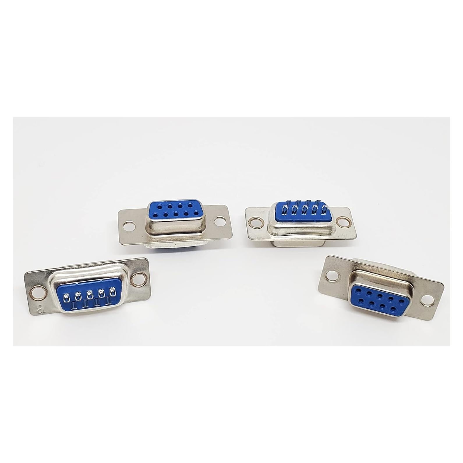 Conectores D-Sub hembra DB9 tipo soldadura - Paquete de 50