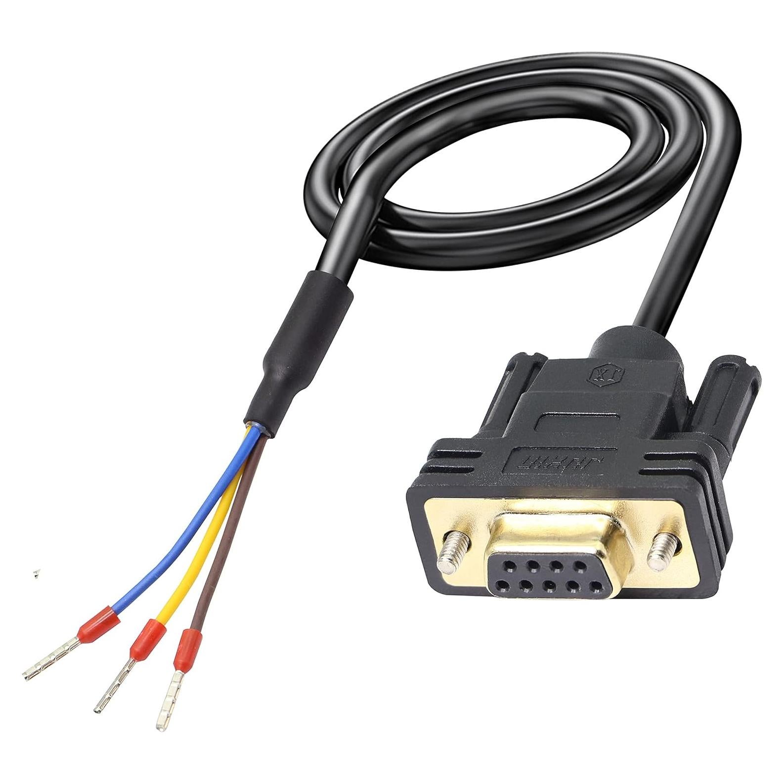 Cable DB9 RS232 XMSJSIY 1.5m Hembra para Transmisión de Datos