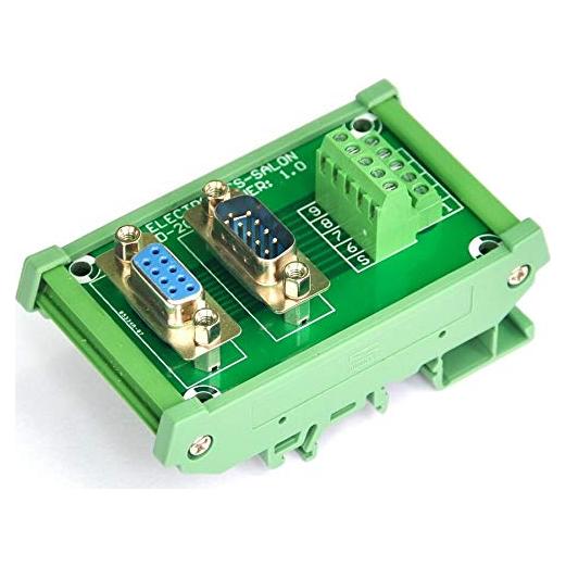 Módulo de Interfaz DB9 Electronics-Salon Montaje en Riel DIN