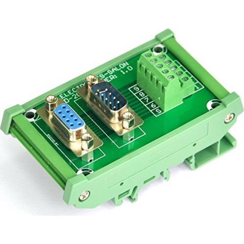 Módulo de Interfaz DB9 Electronics-Salon Montaje en Riel DIN