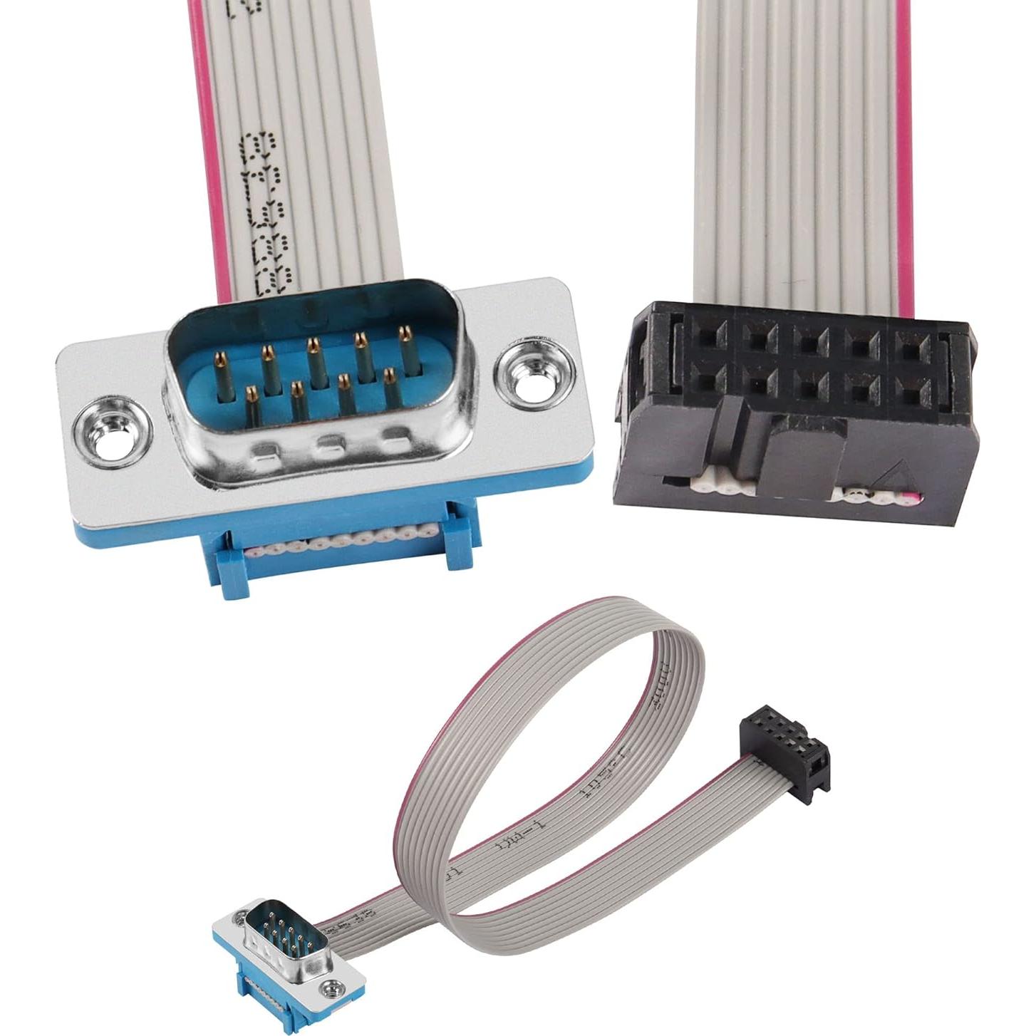 Cable Serial DB9 Macho a 10 Pines IDC YOUCHENG 0.3m