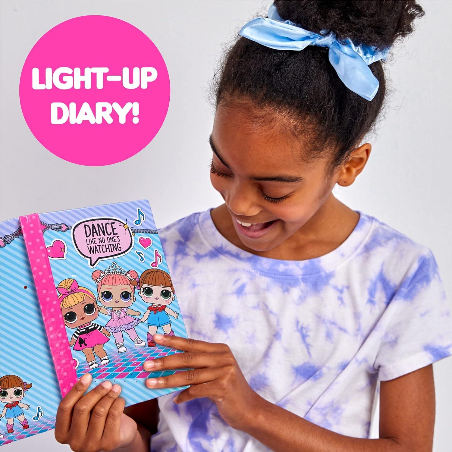 Diario Iluminado L.O.L. Surprise! con Stickers y Bolígrafo
