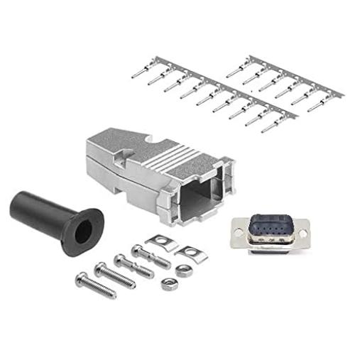 Kit Conector Crimpado D-Sub Macho DB15 CompuCablePlusUSA