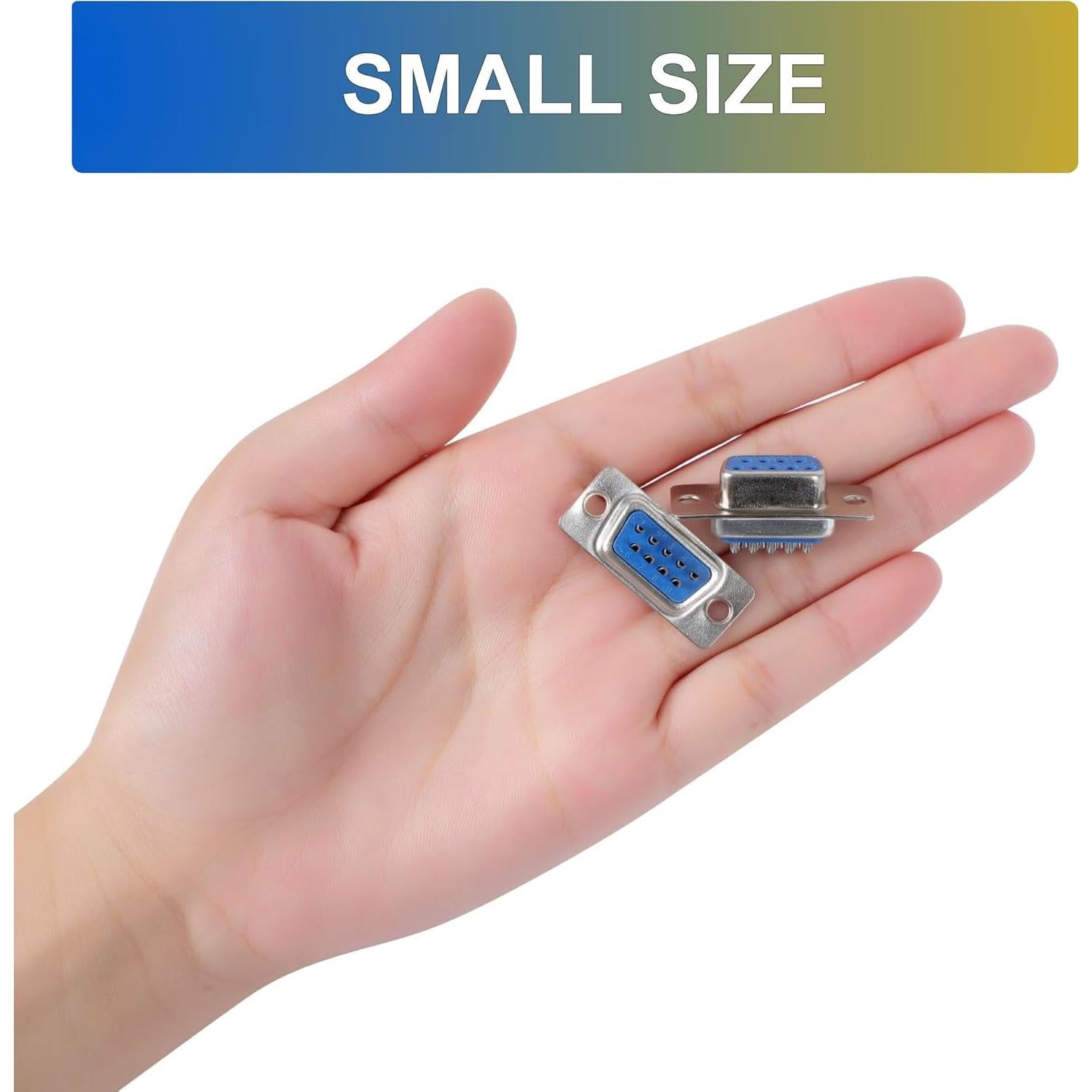 Conector DB9 9 Pines uxcell - 20 Pcs Tipo Soldadura