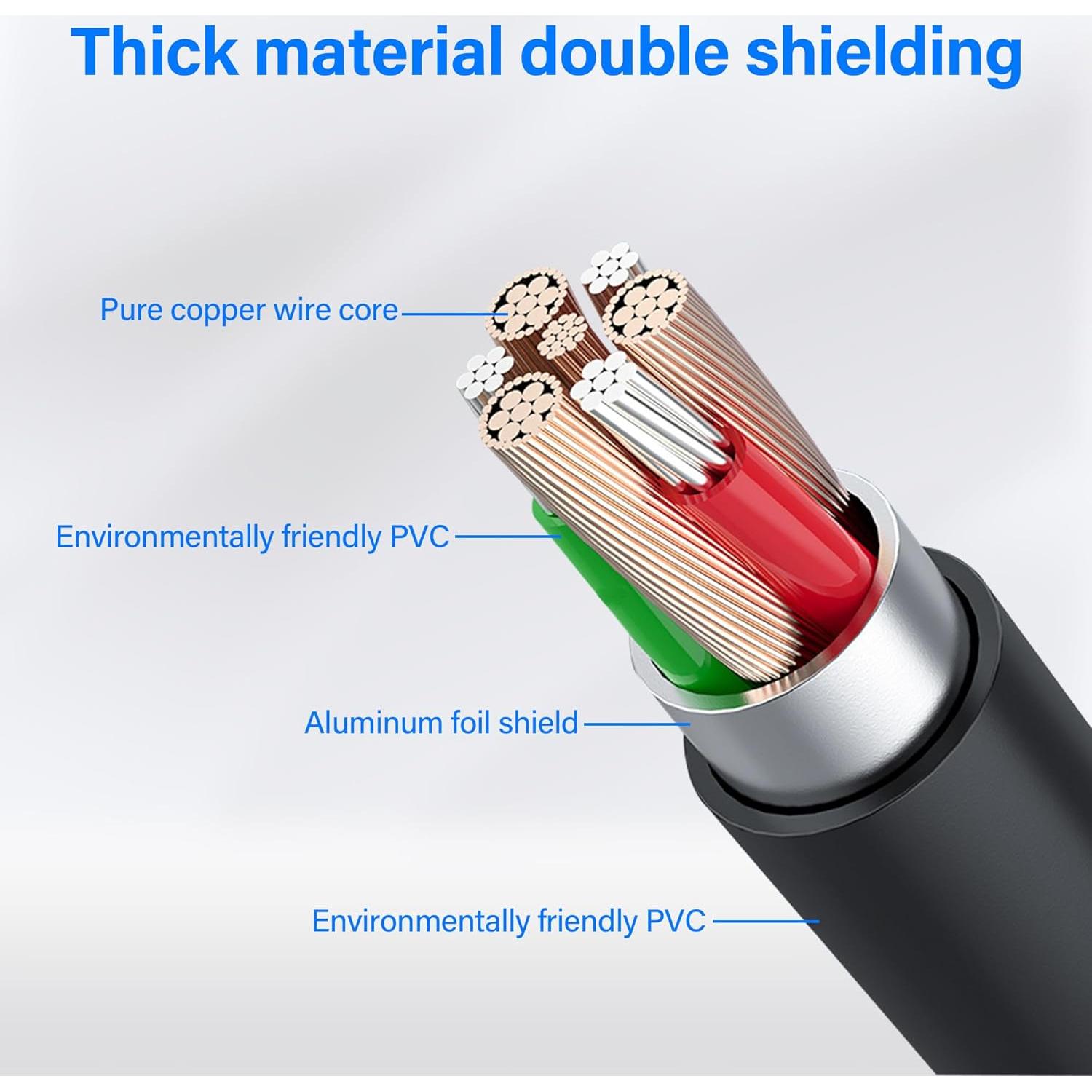 Cable Serial RS232 DB9 a Mini DIN 8 Pines 1M para Impresora