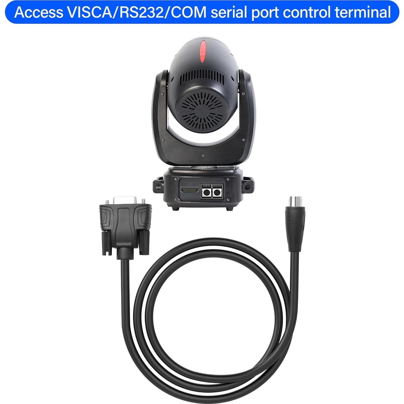 Cable Serial RS232 DB9 a Mini DIN 8 Pines 1M para Impresora