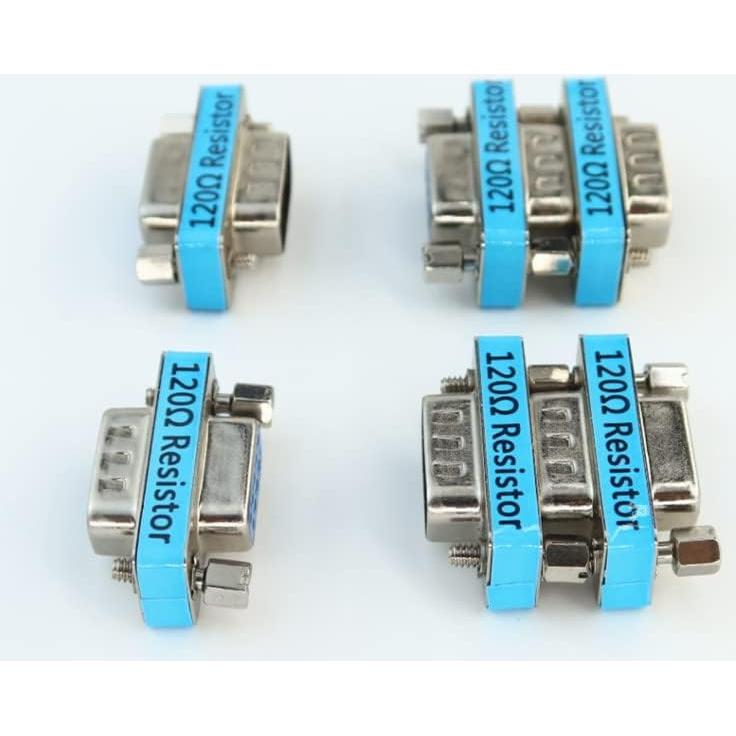 Adaptador DB9 Macho a Hembra YPP 6-Pack 120 Ohm CAN Bus