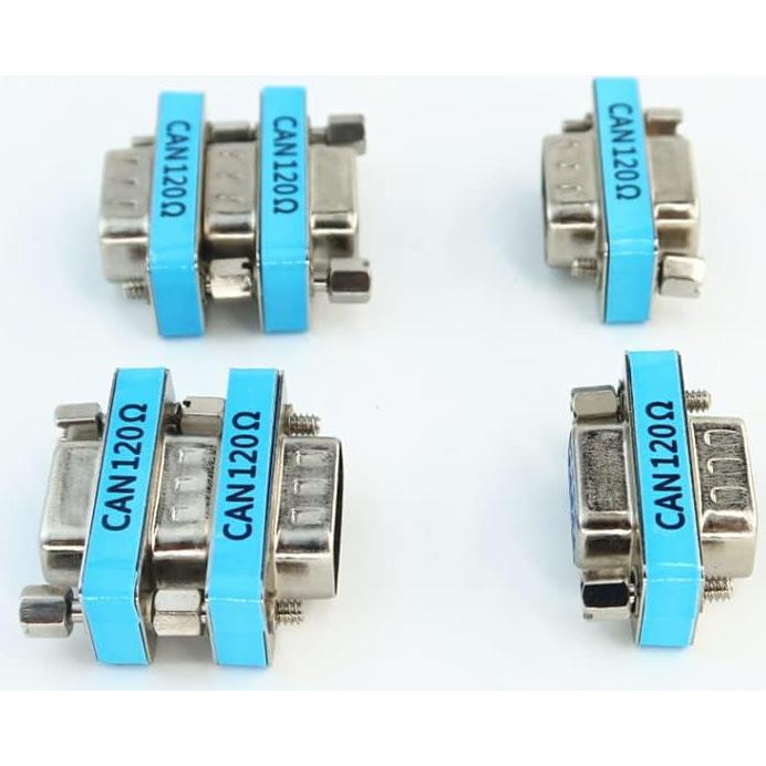 Adaptador DB9 Macho a Hembra YPP 6-Pack 120 Ohm CAN Bus