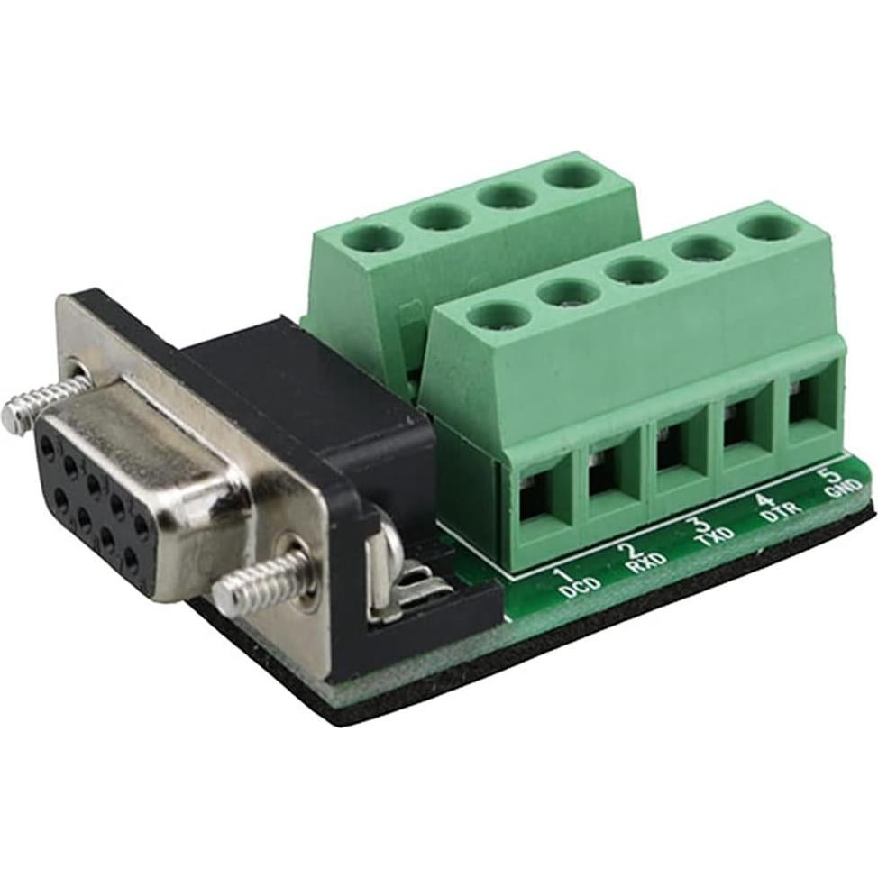 Conector DB9 Femenino RS232 con Tornillo - Twinkle Bay