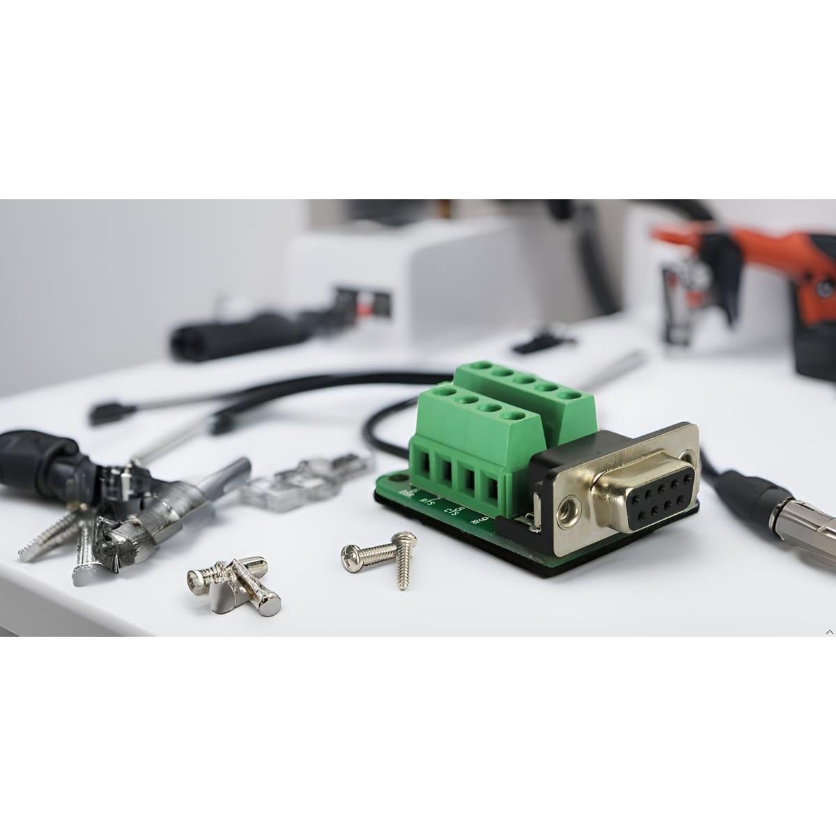 Conector DB9 Femenino RS232 con Tornillo - Twinkle Bay