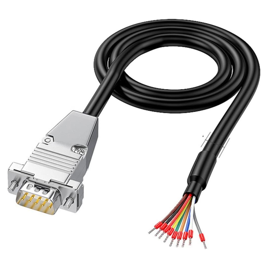 Cable de Extensión Serial RS-232 2m DB9 Macho Jienk