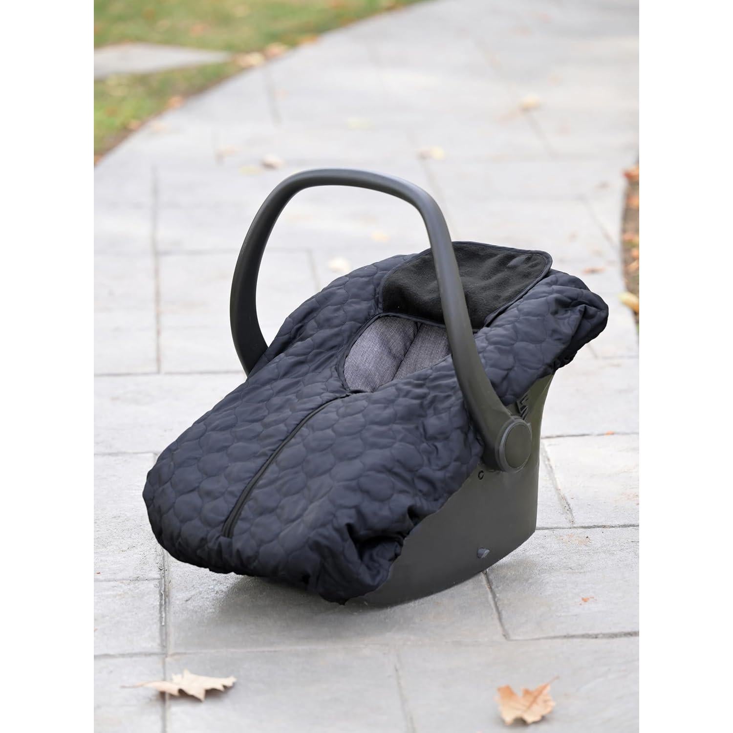 Funda de Asiento de Coche Travel Bug Reversible Invierno Negro