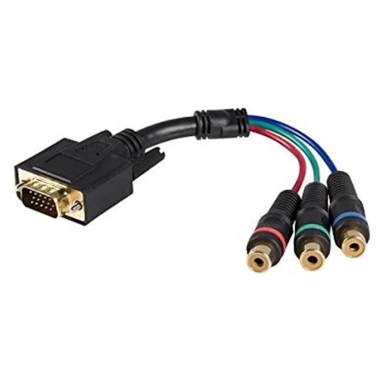 Cable Adaptador VGA a RCA StarTech 1.8m HD15 a Componente