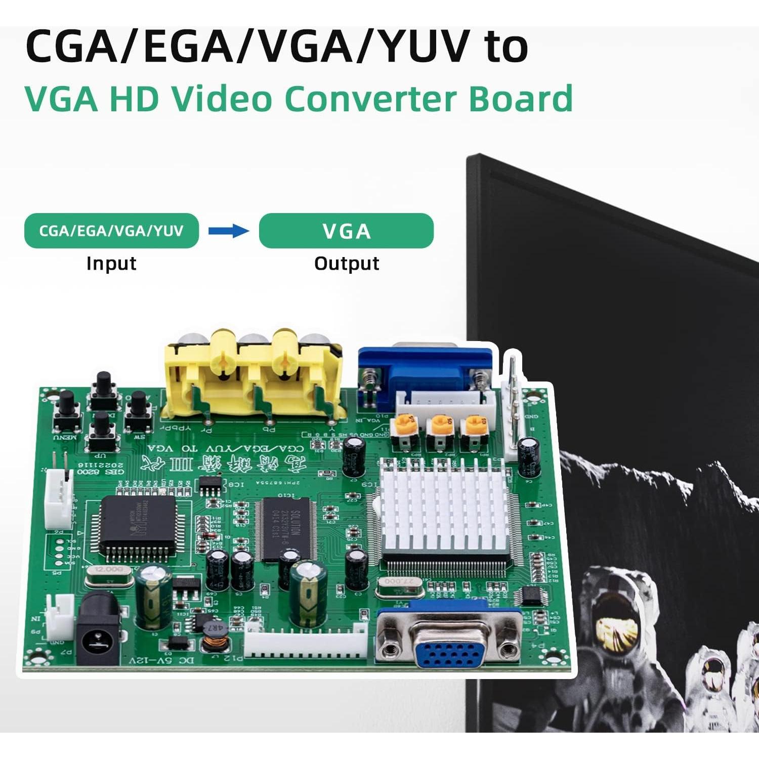 Convertidor de Video RGB a VGA HD Mcbazel para Monitores