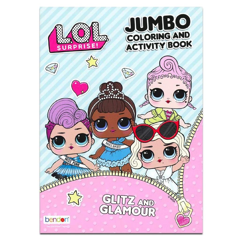 Libro para Colorear L.O.L. Surprise! 80 Páginas Multicolor