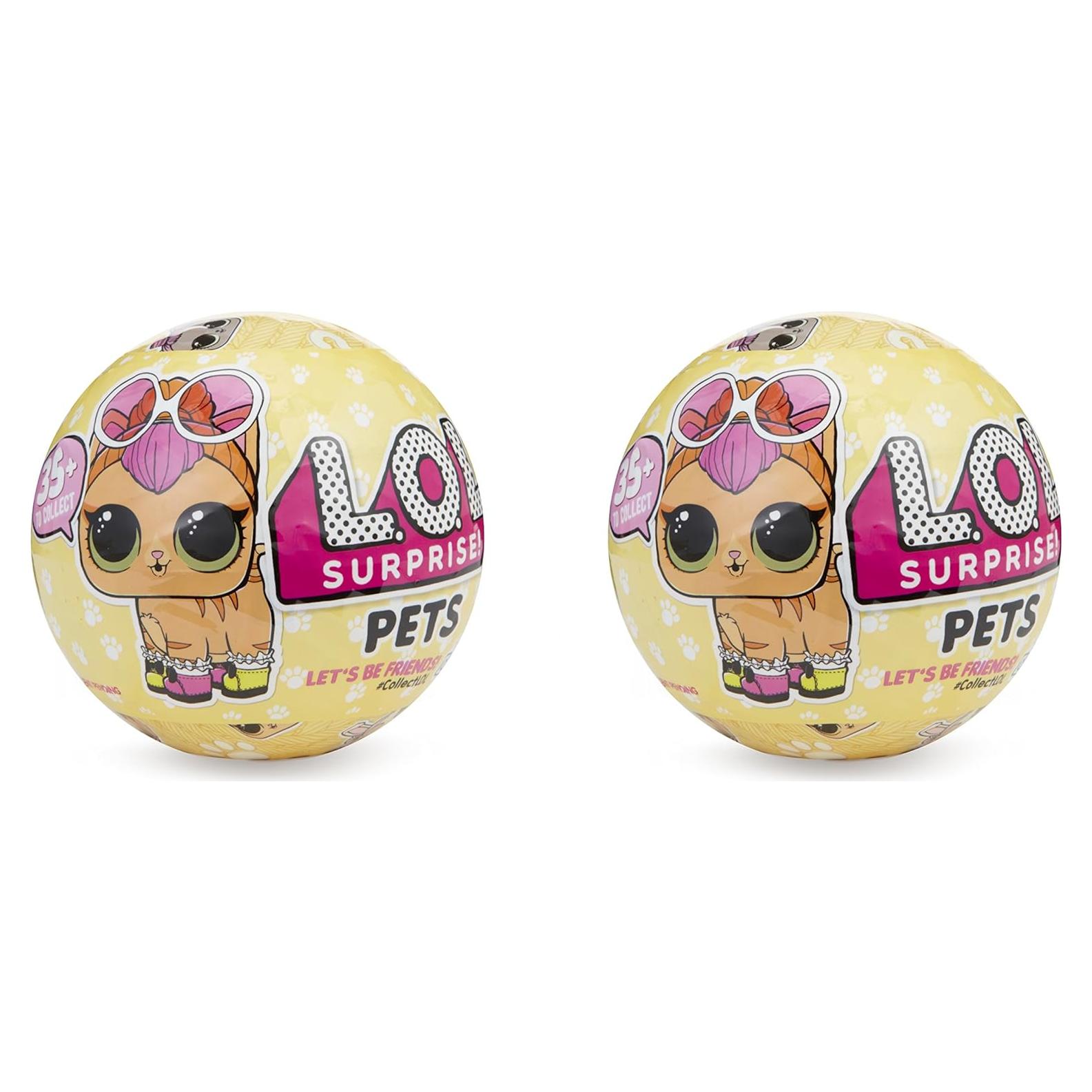 L.O.L. Surprise! Mascotas Paquete de 2 con Sorpresas