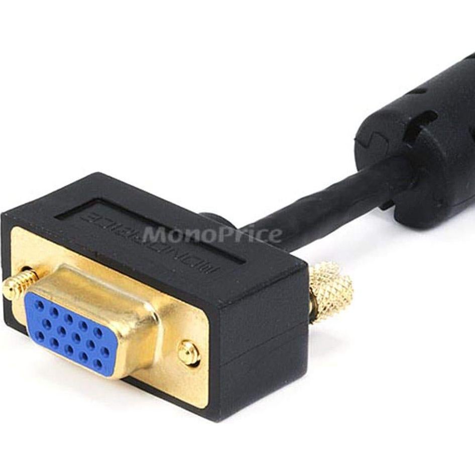Cable VGA Monoprice 4.57m Ultra Slim con Ferritas