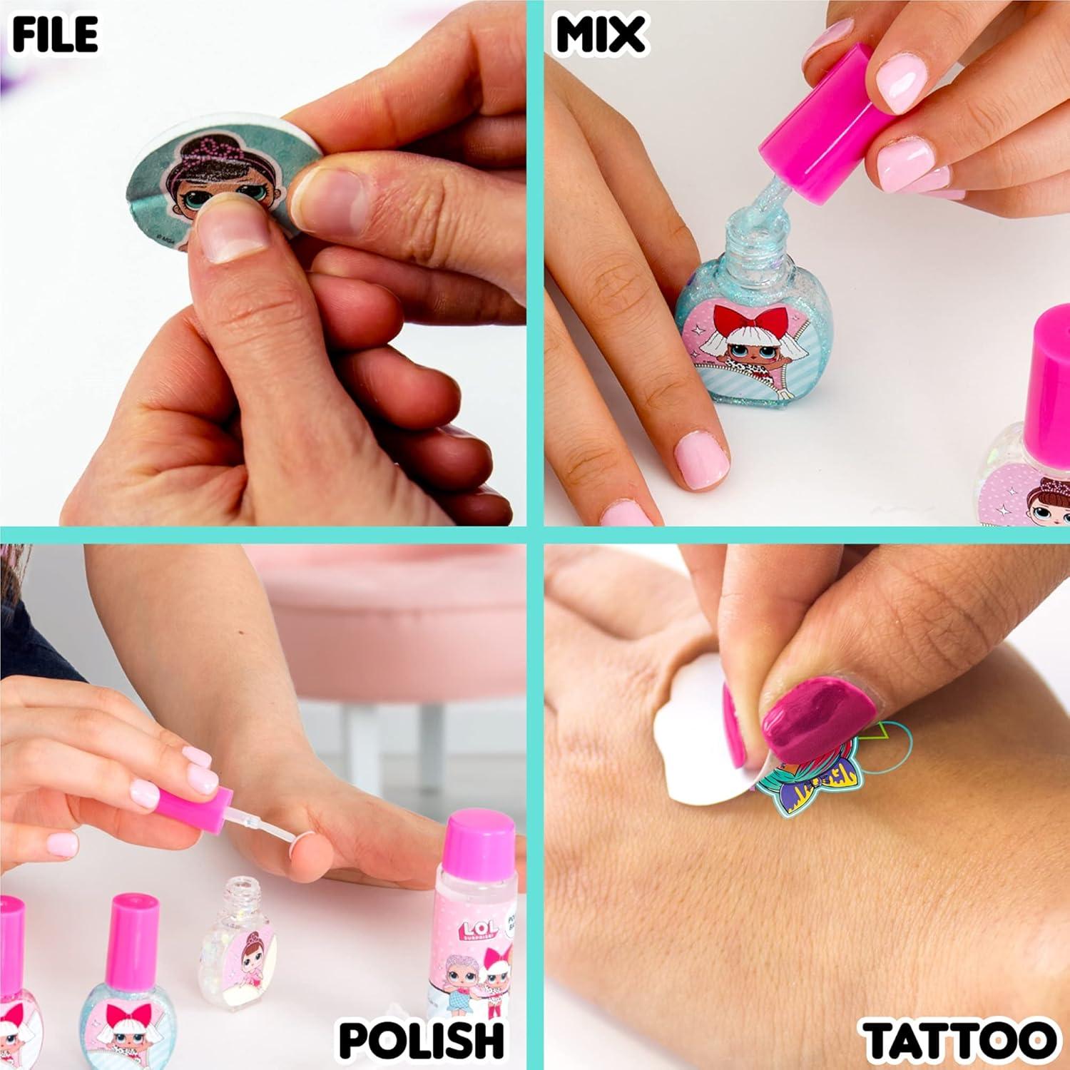 L.O.L. Surprise Confetti Nail Art Horizon Group DIY Esmaltes