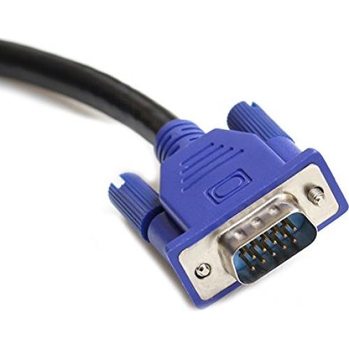 Cable VGA 15 pies axGear M-M 4.57m para PC y Proyector