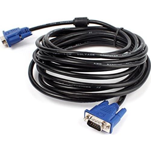 Cable VGA 15 pies axGear M-M 4.57m para PC y Proyector