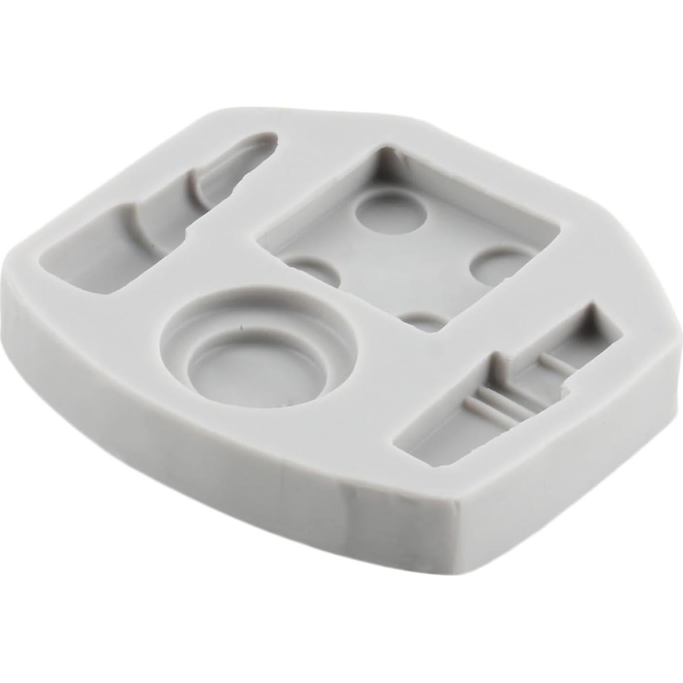 Set de 5 Moldes de Silicona Sijiangmold para Decoración de Pasteles