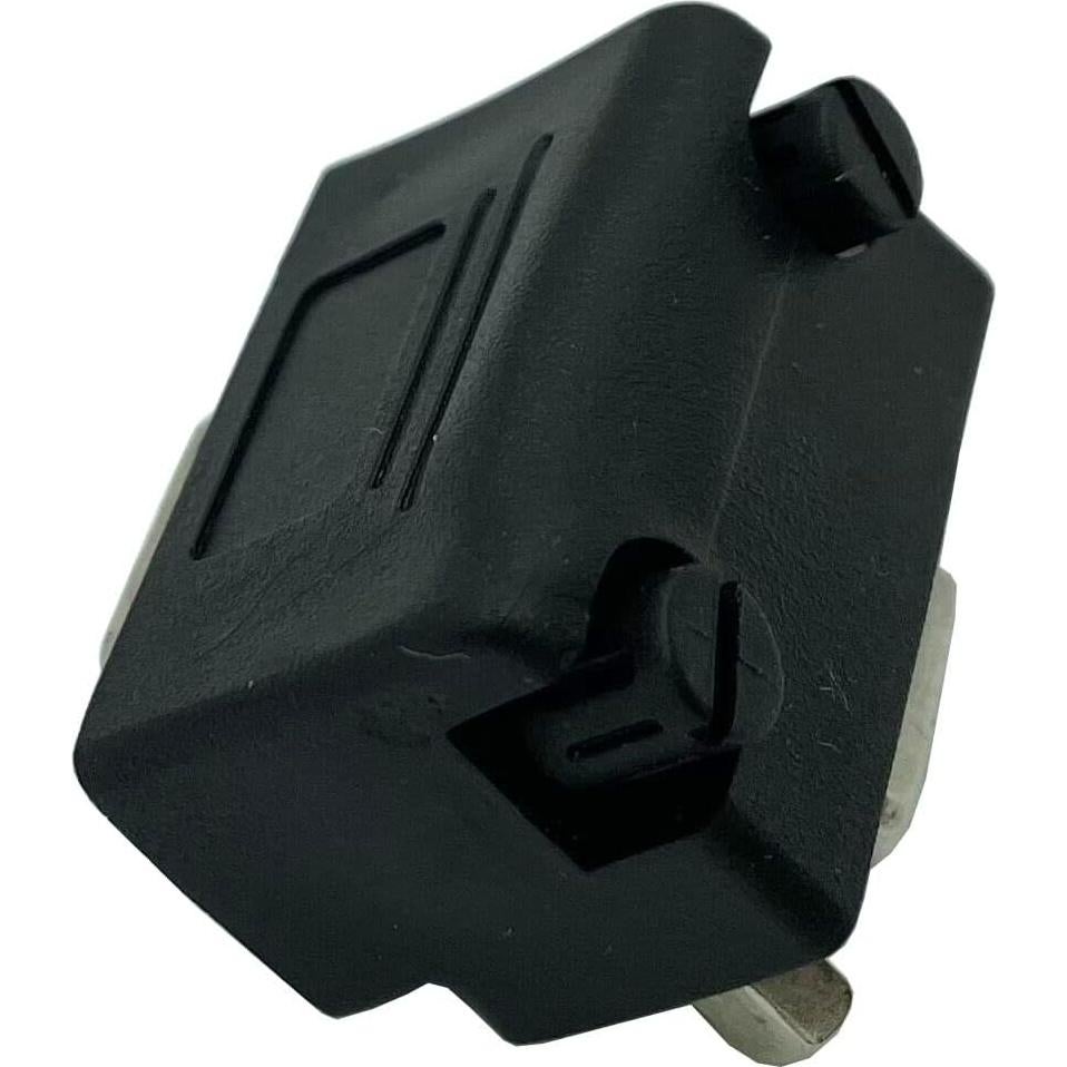 Adaptador VGA 15 Pines Macho a Hembra 90 Grados Dafensoy - Paquete de 2