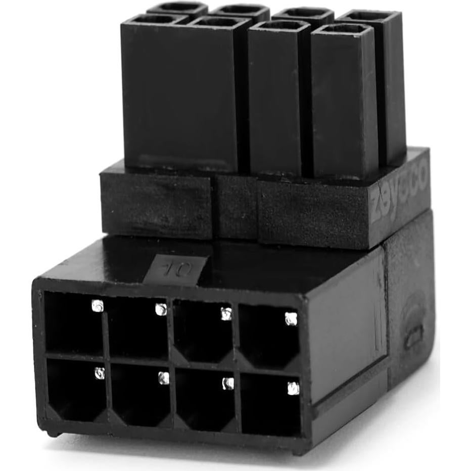 Adaptador 8Pin GPU VGA PCIe 90 Grados Ruimou - 2 Pcs