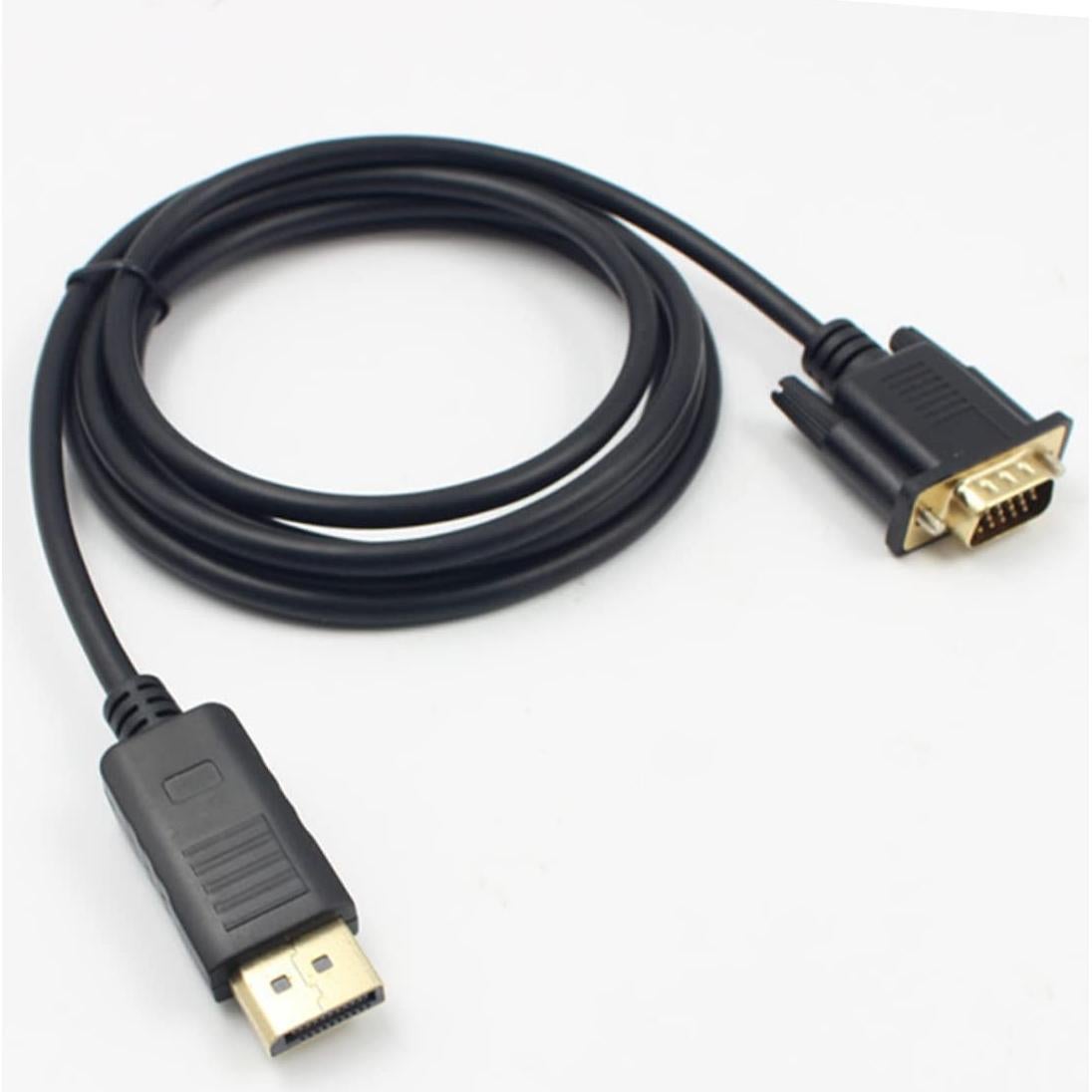 Cable DisplayPort a VGA POPETPOP 1.8m Conector Dorado