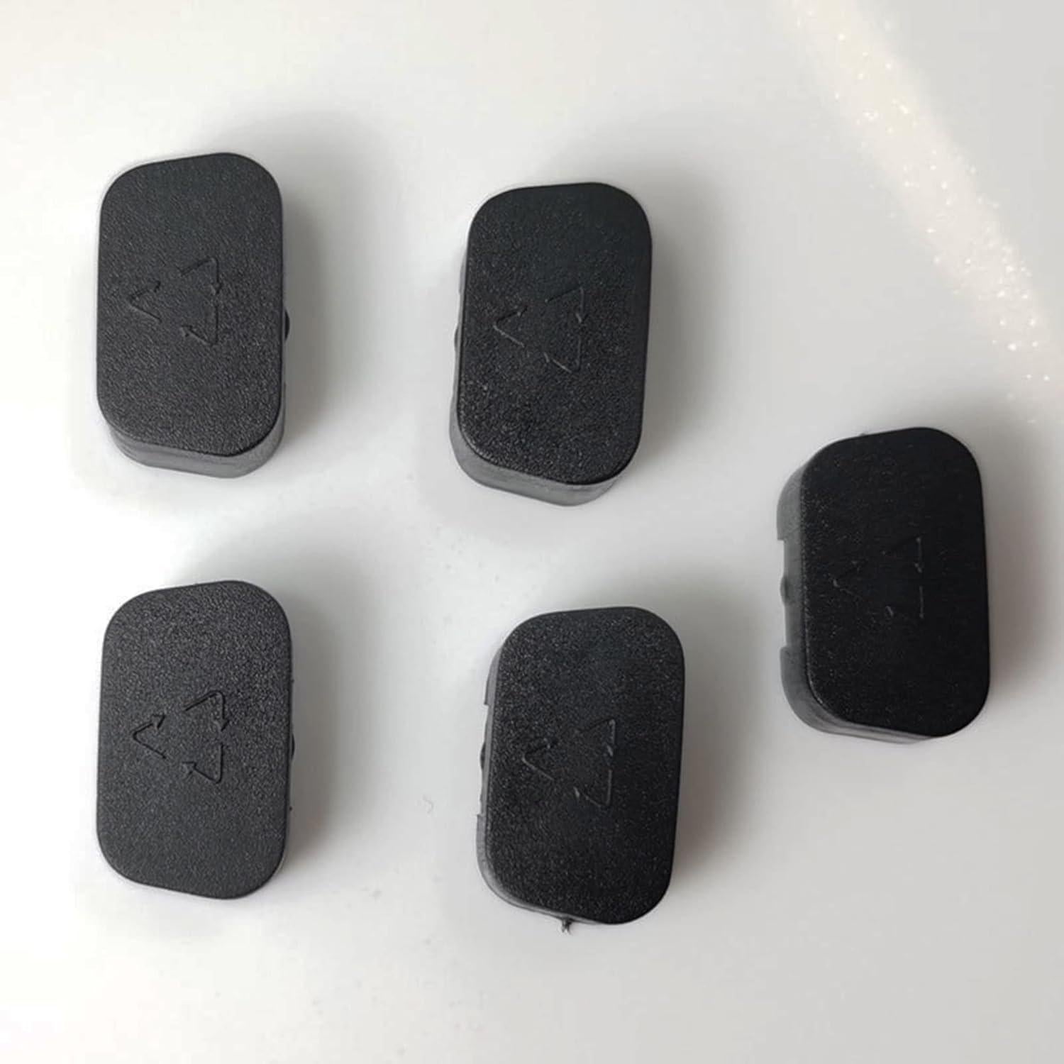 Tapa Antipolvo VGA SHANFEILU 50 Piezas 17mm x 9mm Negro