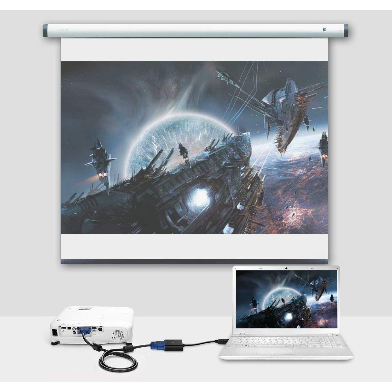 Cable VGA Macho a Macho Rankie 1.83m para PC y Monitor