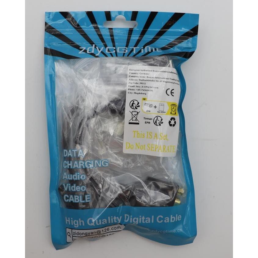 Cable RJ45 a VGA zdyCGTime 15CM 2Pack Hembra/Macho