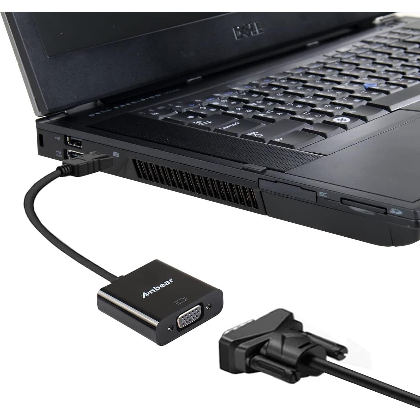 Adaptador DisplayPort a VGA TAIMEIDE 1080p Chapado en Oro