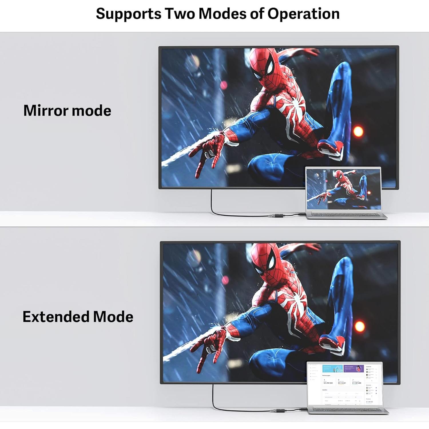 Adaptador DisplayPort a VGA AISKUY 1920x1080 32g