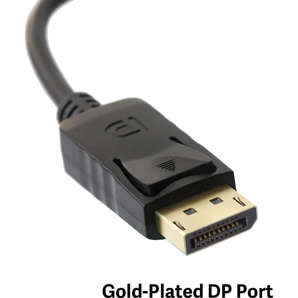Adaptador DisplayPort a VGA AISKUY 1920x1080 32g