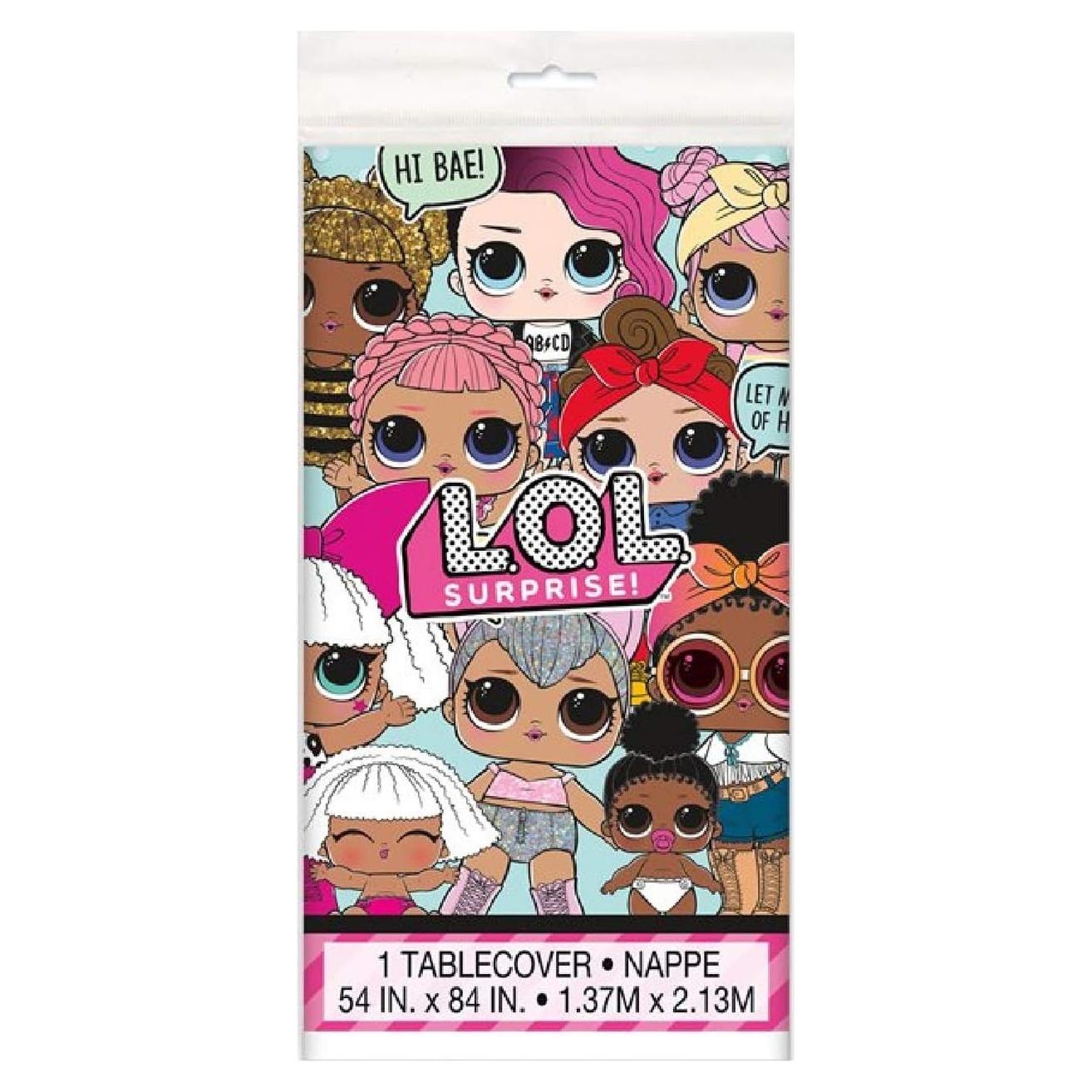 Mantel de Fiesta L.O.L Surprise! Fancy Me 213x137 cm