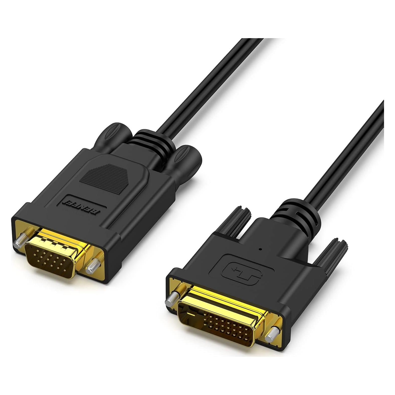 Adaptador DVI-D a VGA Benfei 3 Metros Macho a Macho