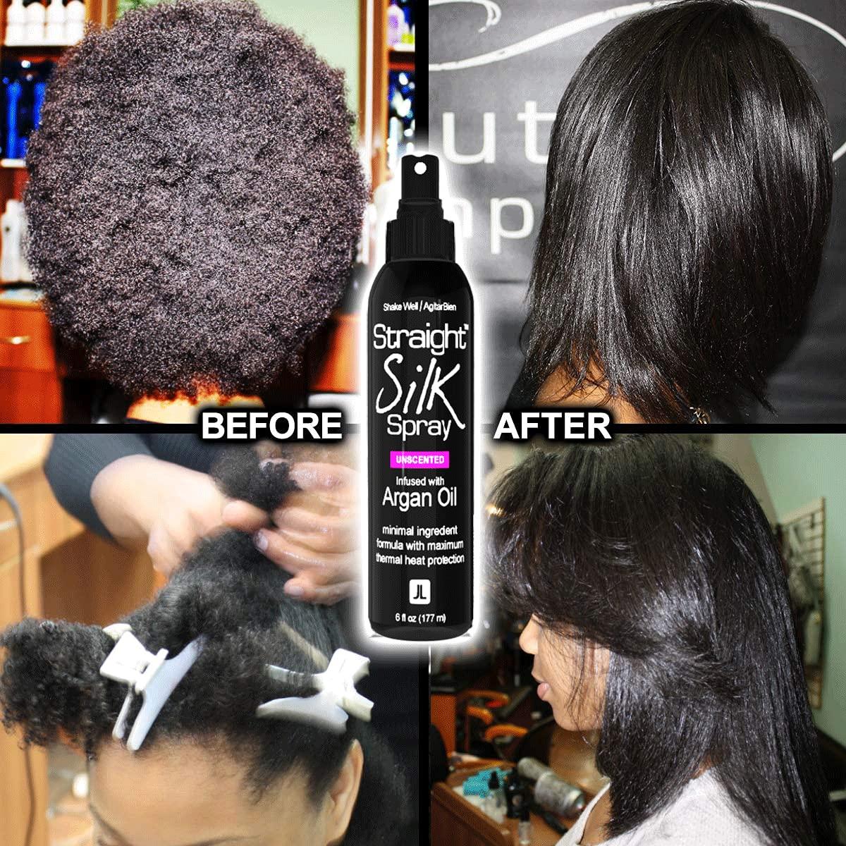 Spray de Seda Recta JuniorLabs 177 ml Aceite de Argán