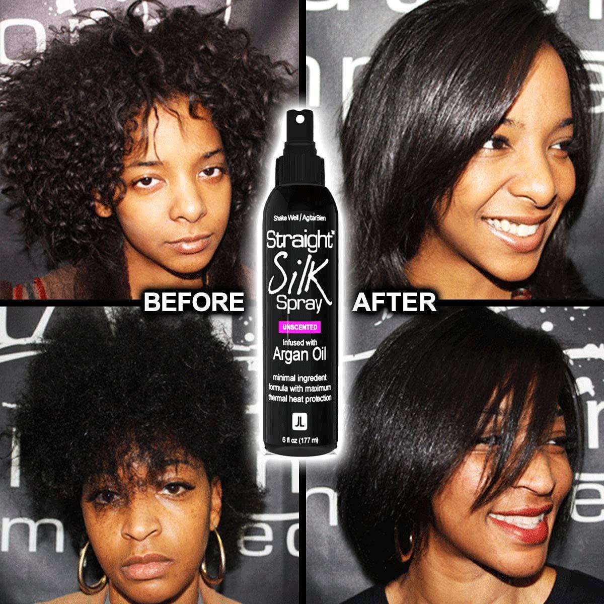 Spray de Seda Recta JuniorLabs 177 ml Aceite de Argán