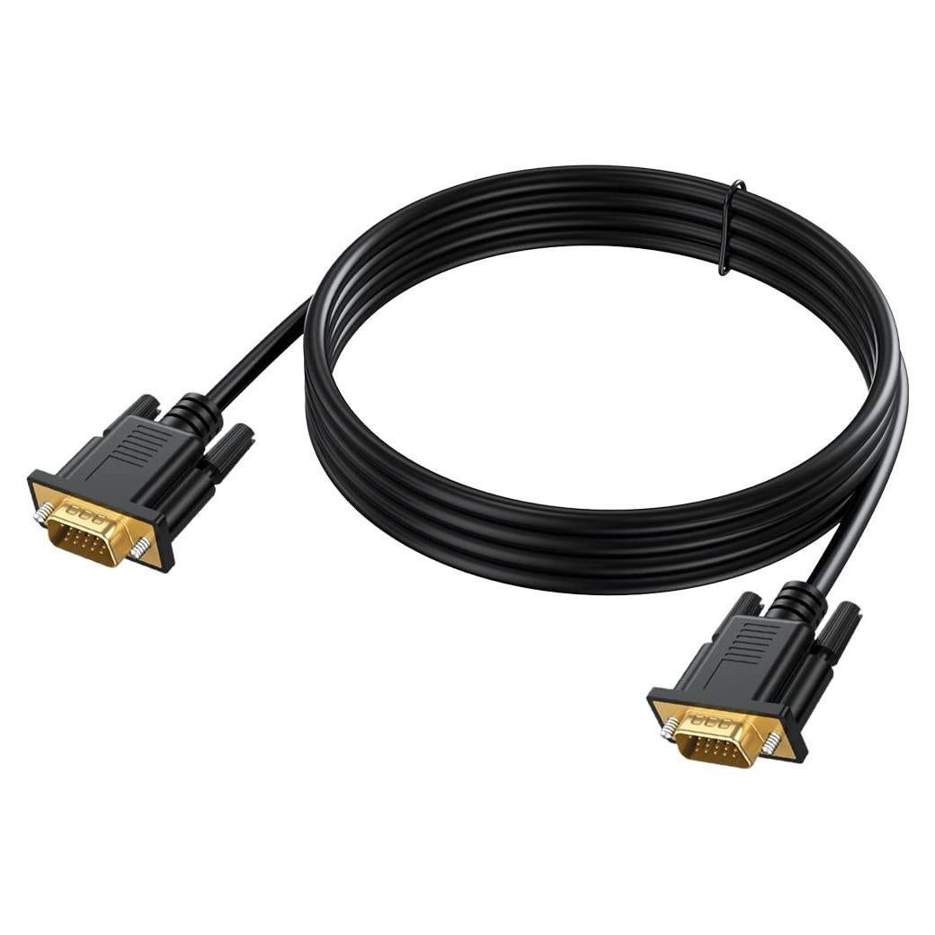 Cable VGA 3 Metros UV-CABLE Macho a Macho 1080P Full HD