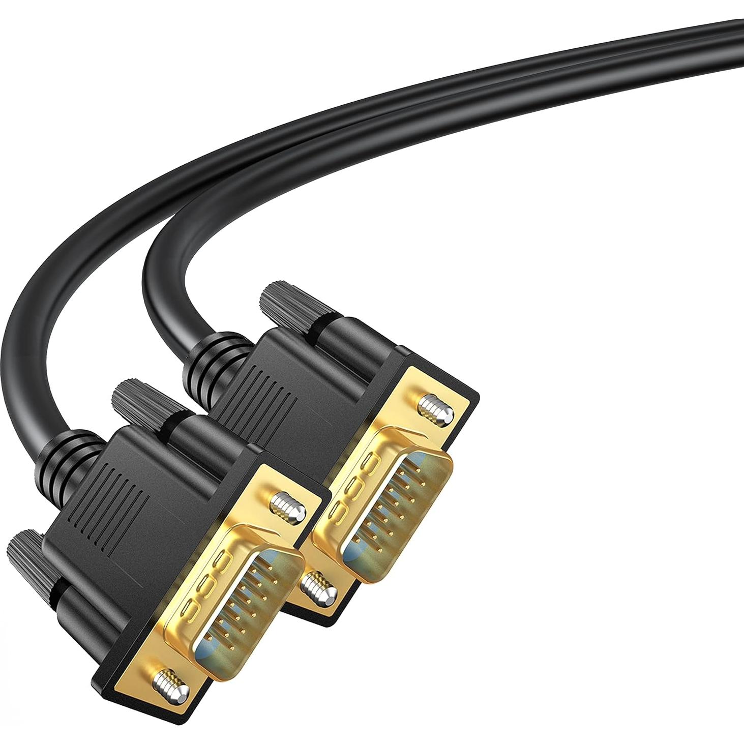 Cable VGA 3 Metros UV-CABLE Macho a Macho 1080P Full HD