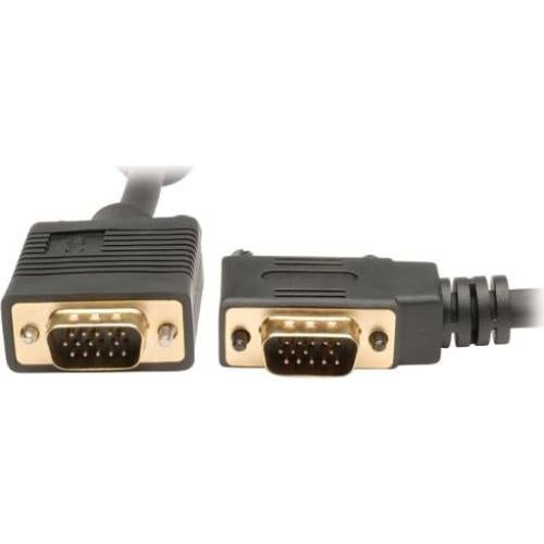 Cable VGA Tripp Lite 1.83 m Ángulo Recto HD15 M/M Alta Velocidad
