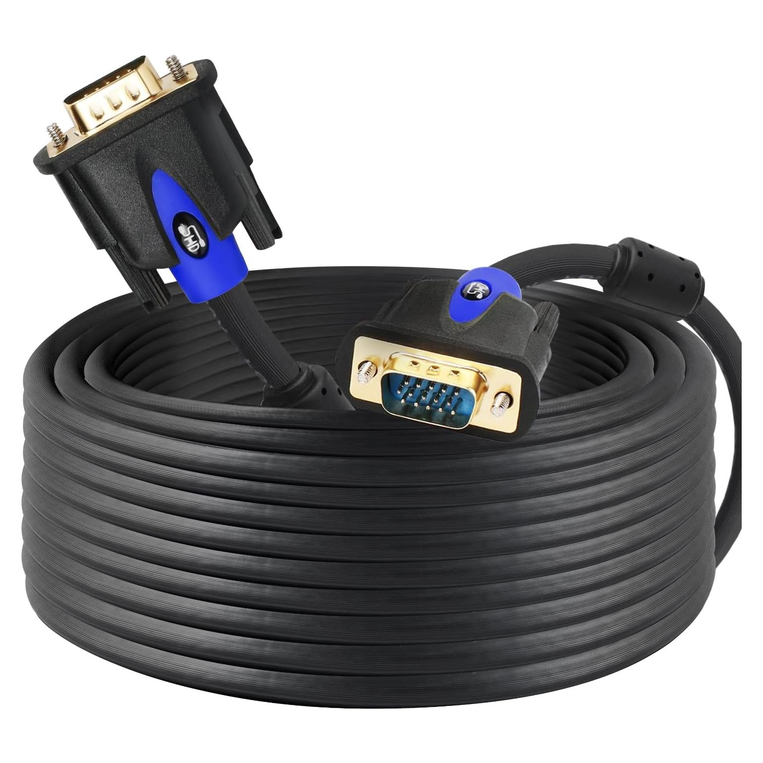 Cable VGA SHD 19.81m Macho a Macho Alta Velocidad