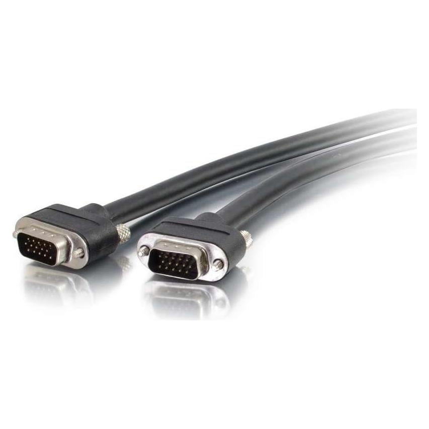 Cable VGA de Pared C2G 10 Pies Macho a Macho Negro CMG