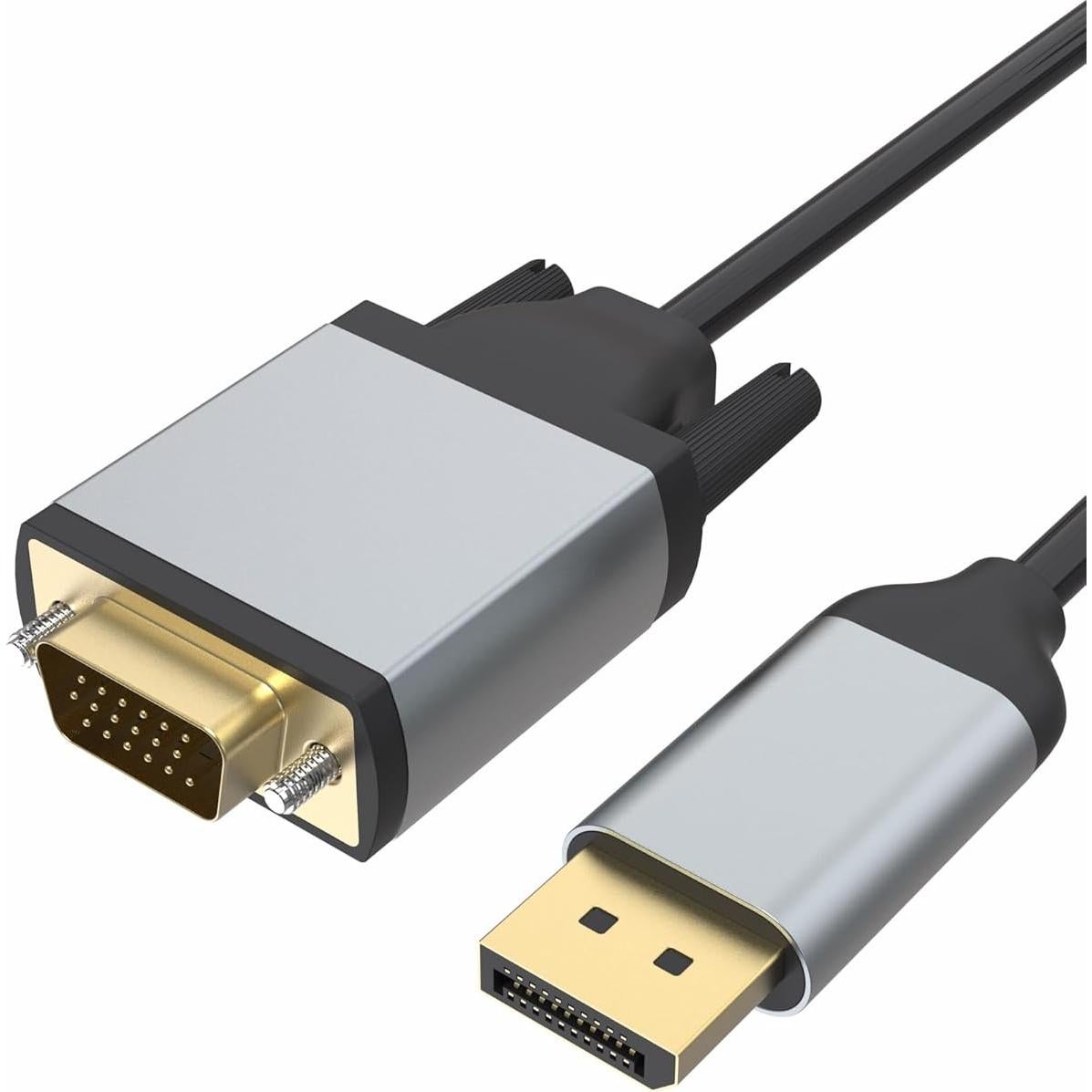 Cable DisplayPort a VGA 0.91m Foboiu HD 1080P Aluminio