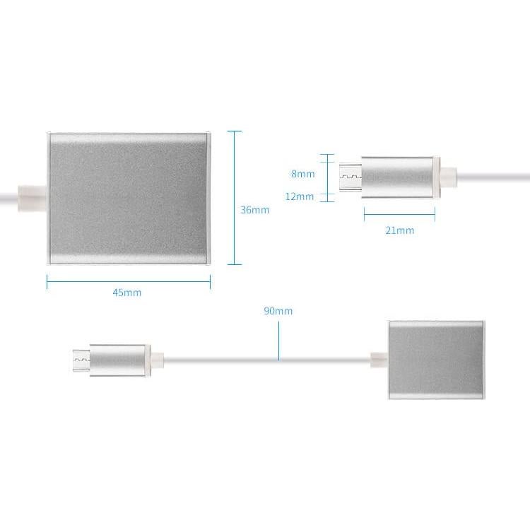 Adaptador USB-C a VGA 1080P Sonilco Rosa Dorado