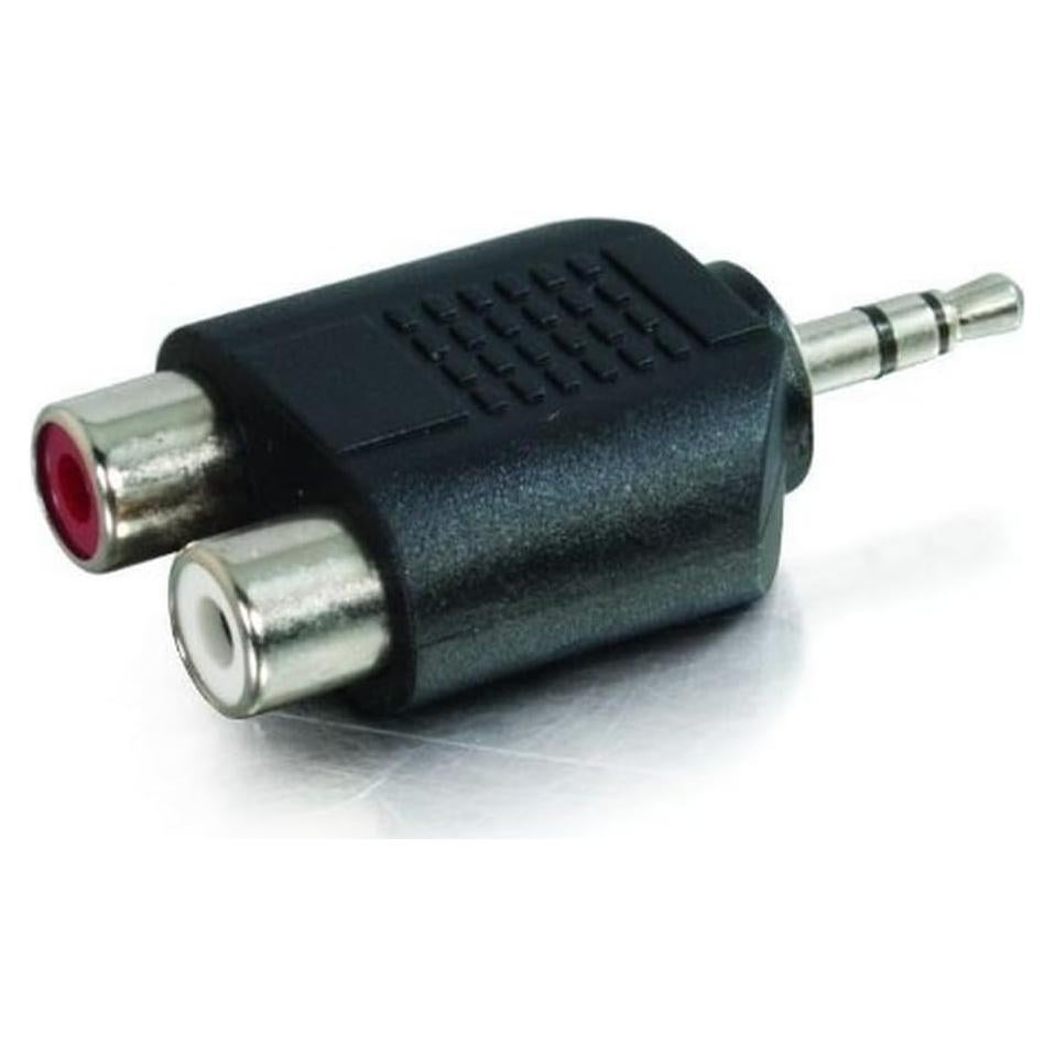 Adaptador de Audio Cables 2 Go 3.5mm Macho a RCA Doble Hembra
