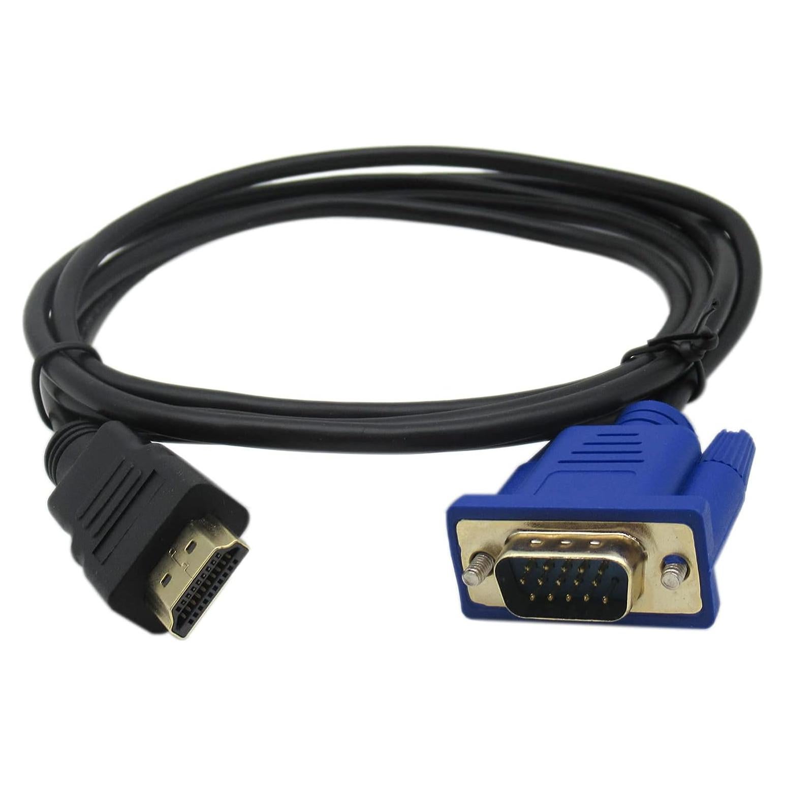 Cable HDMI a VGA Blue Elf 1.8m 1080P Conector Dorado